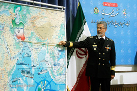 نشست خبری فرمانده نیروی دریایی ارتش
