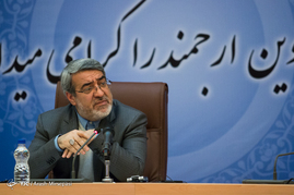 نشست خبری وزیر کشور