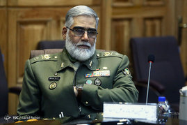 امیر سرتیپ پوردستان در مراسم معارفه جانشین فرمانده کل ارتش