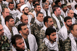 دیدار بسیجیان با رهبر معظم انقلاب
