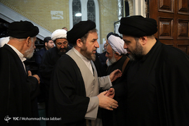 مراسم وداع با پیکر مرحوم آیت الله موسوی اردبیلی‎
