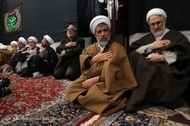 مراسم وداع با پیکر مرحوم آیت الله موسوی اردبیلی‎
