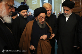 مراسم وداع با پیکر مرحوم آیت الله موسوی اردبیلی‎

