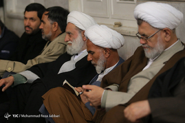 مراسم وداع با پیکر مرحوم آیت الله موسوی اردبیلی‎
