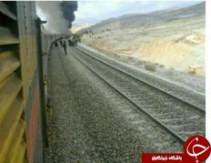 برخورد دو قطار در سمان