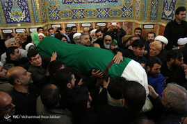 تشییع پیکر مرحوم آیت الله موسوی اردبیلی در قم