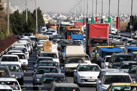 تصادف شدید تریلی و مینی‌بوس - مشهد
