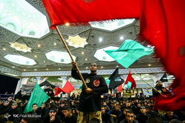 عزاداری بسیج نیروهای مسلح در مصلی تهران