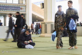 عزاداری بسیج نیروهای مسلح در مصلی تهران