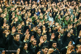 عزاداری بسیج نیروهای مسلح در مصلی تهران