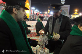 مراسم خطبه خوانی شب شهادت امام رضا(ع)
