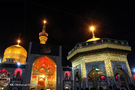 مراسم عزاداری شهادت امام رضا(ع) در حرم رضوی‎
