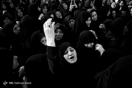 مراسم تشییع جانباختگان حادثه قطار سمنان در تبریز
