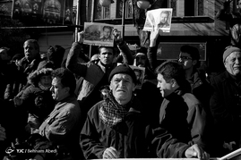 مراسم تشییع جانباختگان حادثه قطار سمنان در تبریز
