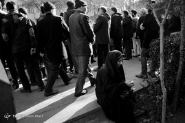 مراسم تشییع جانباختگان حادثه قطار سمنان در تبریز
