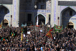 مشهد مقدس در سالروز شهادت امام رضا علیه السلام
