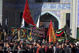 مشهد مقدس در سالروز شهادت امام رضا علیه السلام

