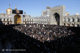 مشهد مقدس در سالروز شهادت امام رضا علیه السلام
