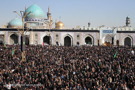 مشهد مقدس در سالروز شهادت امام رضا علیه السلام
