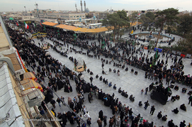 عزاداری شهادت امام رضا(ع) در قم
