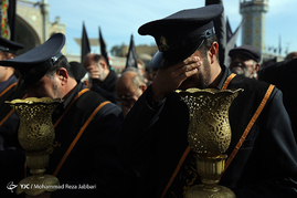 عزاداری شهادت امام رضا(ع) در قم
