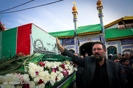 تشییع پیکر دو شهید گمنام در البرز‎