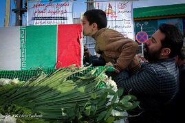 تشییع پیکر دو شهید گمنام در البرز‎