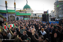 تشییع پیکر دو شهید گمنام در البرز‎
