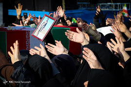 تشییع پیکر دو شهید گمنام در البرز‎