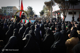 تشییع پیکر دو شهید گمنام در البرز‎