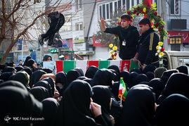 تشییع پیکر دو شهید گمنام در البرز‎