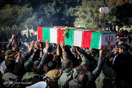 تشییع پیکر دو شهید گمنام در البرز‎