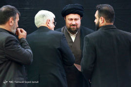 مراسم ختم مرحوم آیت‌الله موسوی اردبیلی در تهران‎

