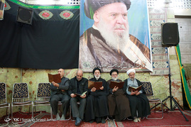 مراسم ختم مرحوم آیت‌الله موسوی اردبیلی در تهران‎
