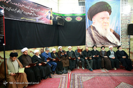 مراسم ختم مرحوم آیت‌الله موسوی اردبیلی در تهران‎
