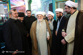 مراسم ختم مرحوم آیت‌الله موسوی اردبیلی در تهران‎
