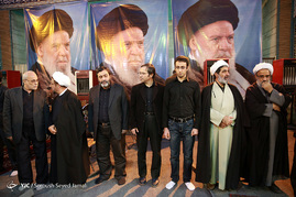 مراسم ختم مرحوم آیت‌الله موسوی اردبیلی در تهران‎
