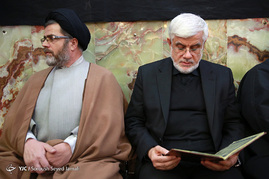 مراسم ختم مرحوم آیت‌الله موسوی اردبیلی در تهران‎
