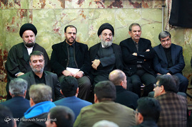 مراسم ختم مرحوم آیت‌الله موسوی اردبیلی در تهران‎
