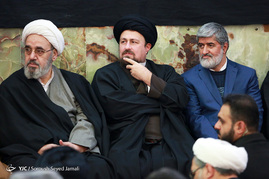 مراسم ختم مرحوم آیت‌الله موسوی اردبیلی در تهران‎
