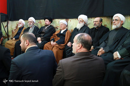 مراسم ختم مرحوم آیت‌الله موسوی اردبیلی در تهران‎
