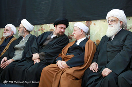مراسم ختم مرحوم آیت‌الله موسوی اردبیلی در تهران‎
