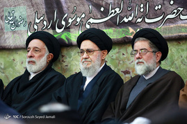 مراسم ختم مرحوم آیت‌الله موسوی اردبیلی در تهران‎
