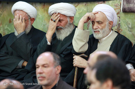 مراسم ختم مرحوم آیت‌الله موسوی اردبیلی در تهران‎
