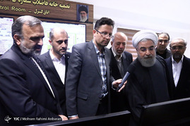 افتتاح دو پروژه عمرانی صنعت آب و فاظلاب کشور با حضور رئیس جمهور - مشهد
