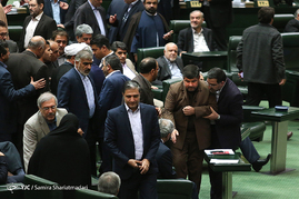 حضور رئيس جمهور در صحن علنی مجلس شورای اسلامی