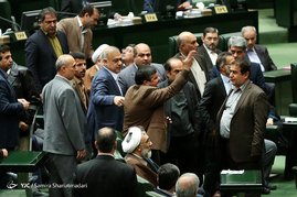 حضور رئيس جمهور در صحن علنی مجلس شورای اسلامی
