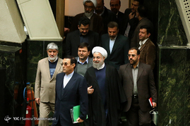 حضور رئيس جمهور در صحن علنی مجلس شورای اسلامی