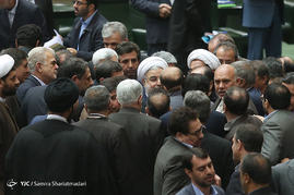 حضور رئيس جمهور در صحن علنی مجلس شورای اسلامی