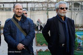 تشییع پیکر محمد زرین دست کارگردان پیشکسوت سینما
